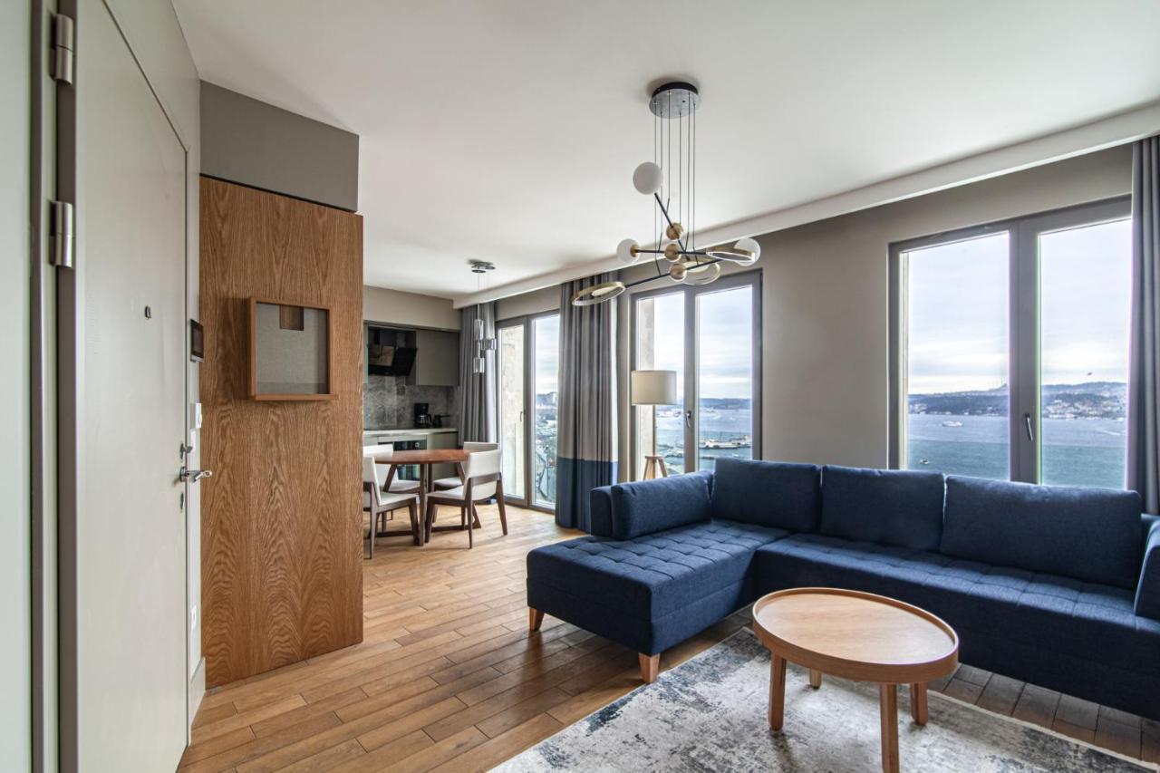Flat With Panoramic Bosphorus View In Cihangir Stambuł Zewnętrze zdjęcie